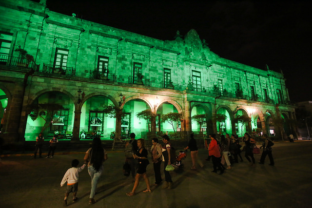 Guadalajara se pintó de verde por el Día de San&nbsp;Patricio