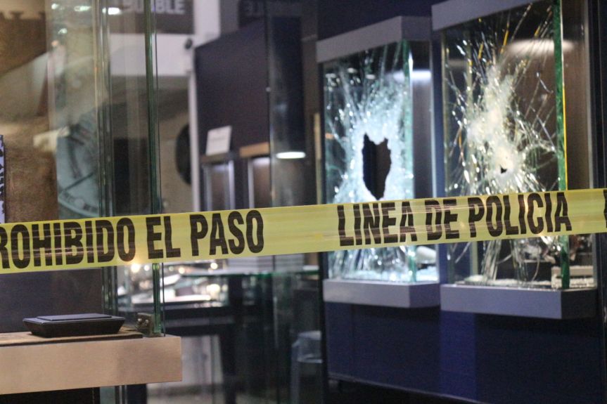 Comando armado asalta joyería en la Gran&nbsp;Plaza