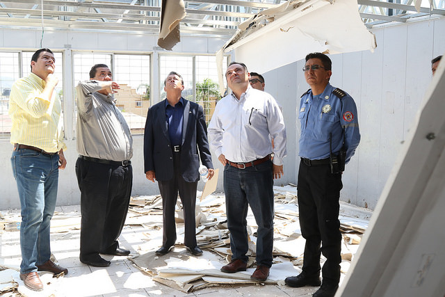 SEJ ofrece solución para aulas afectadas por lluvia en Real del&nbsp;Valle