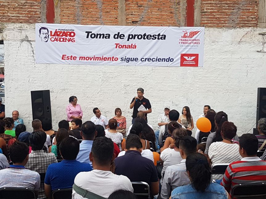 MC comienza trabajo político en&nbsp;Tonalá