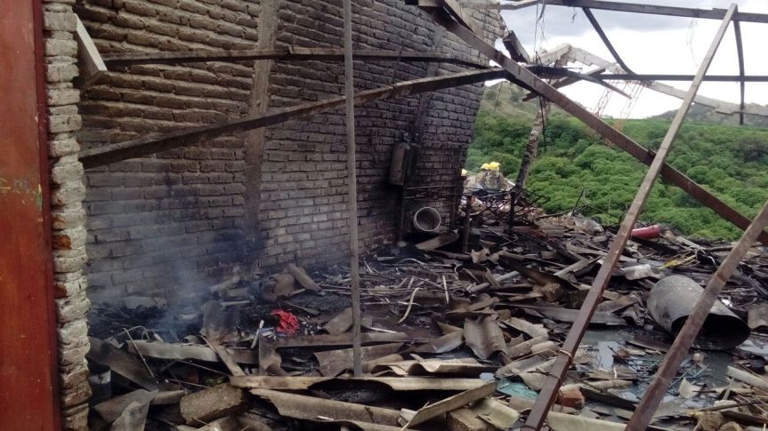 Explosión en un polvorín de Zapopan provoca una&nbsp;muerte