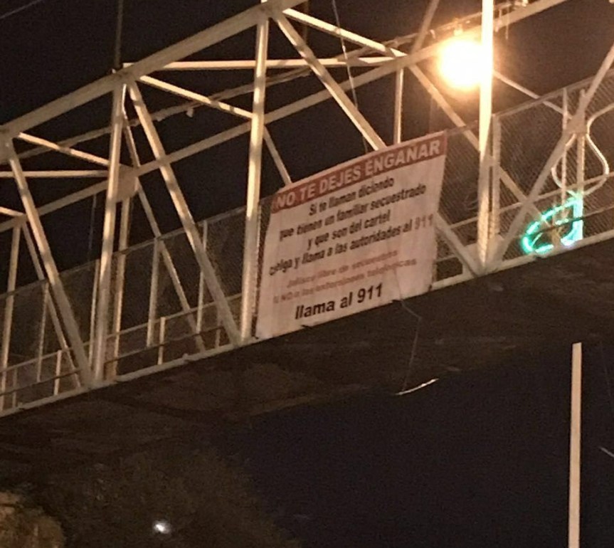 Ciudadanos hacen campaña contra&nbsp;extorsiones