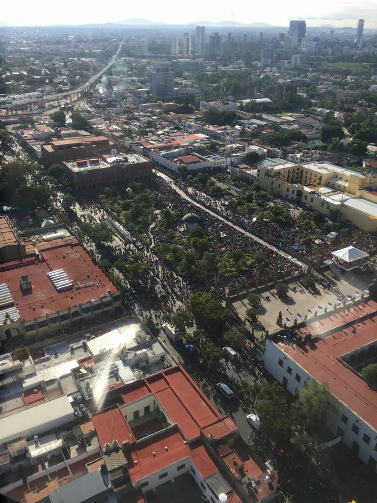 Una vista aérea de la Romería&nbsp;(Galería)