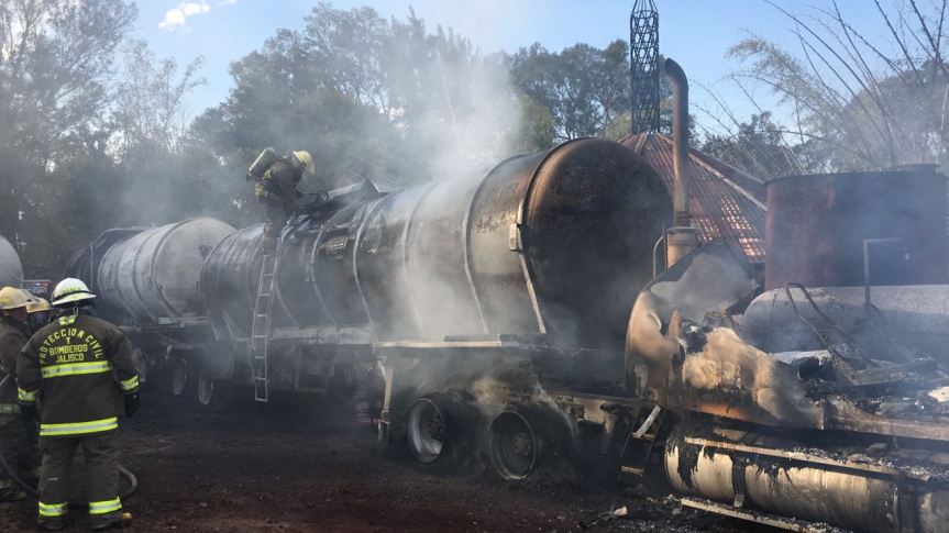 Se registra incendio en Tlajomulco de&nbsp;Zúñiga