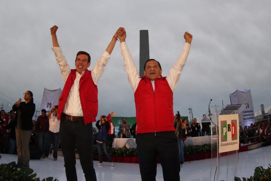 Almaguer es nombrado oficialmente candidato del PRI a la alcaldía de&nbsp;Guadalajara