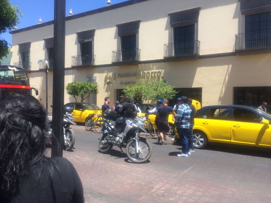 Movilización policial en San Pedro&nbsp;Tlaquepaque
