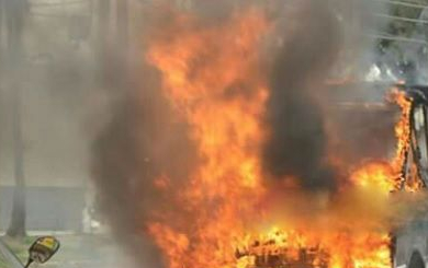 Se registran narcobloqueos tras atentado contra el ex fiscal de&nbsp;Jalisco