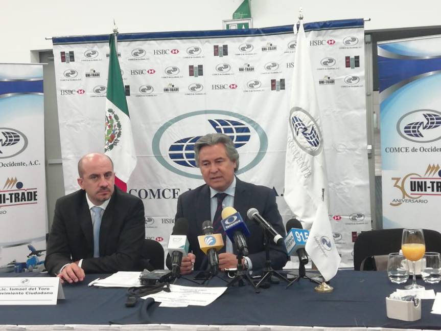 Ya estamos en guerra comercial con EU, con apoyo del Gobierno se debe fortalecer el mercado interno: COMCE&nbsp;Occidente