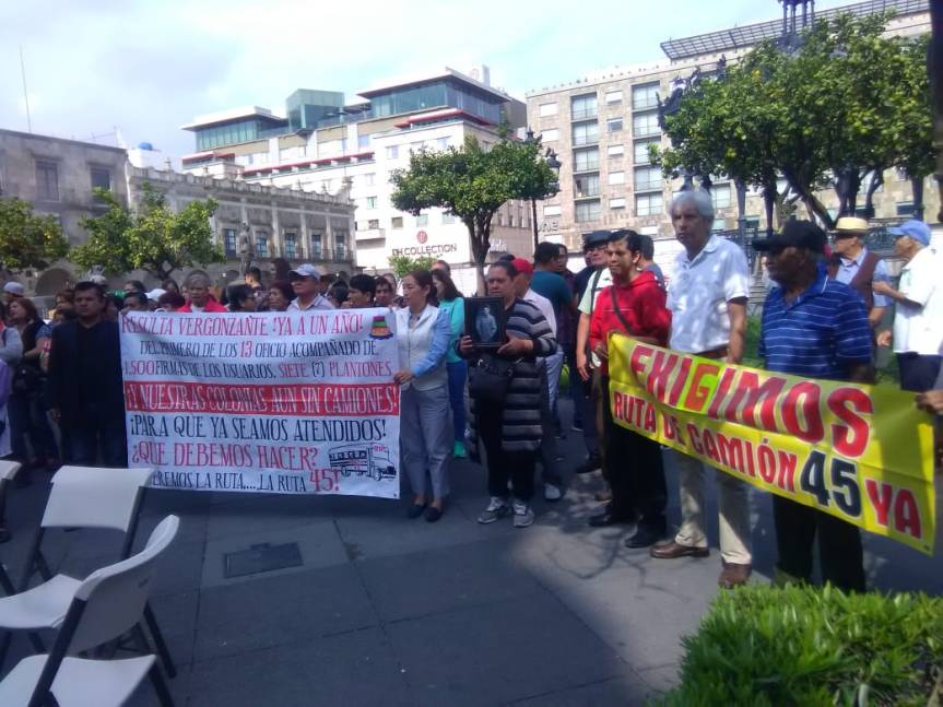 Por presión ciudadana regresa la Ruta&nbsp;45