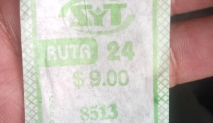 Rutas 626 y 24 cobran 9 pesos con amparos bajo el&nbsp;brazo