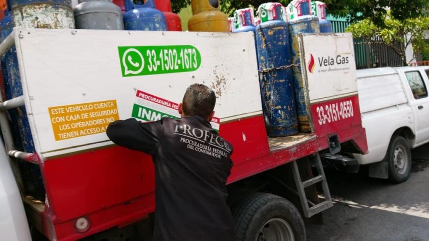 PROFECO sanciona a empresas por irregularidades en venta de gas&nbsp;doméstico