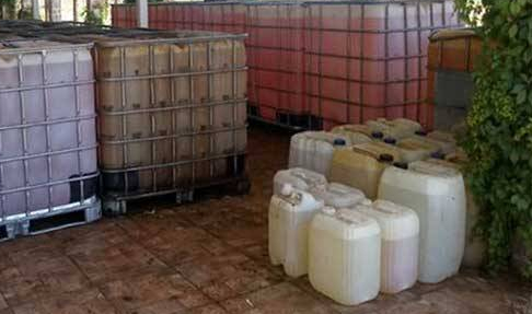 Aseguran huachicol en&nbsp;Ocotlán