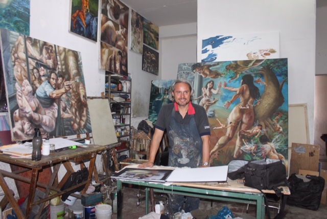 Melkart: en sus pinceles se traza el nuevo Muralismo&nbsp;Mexicano