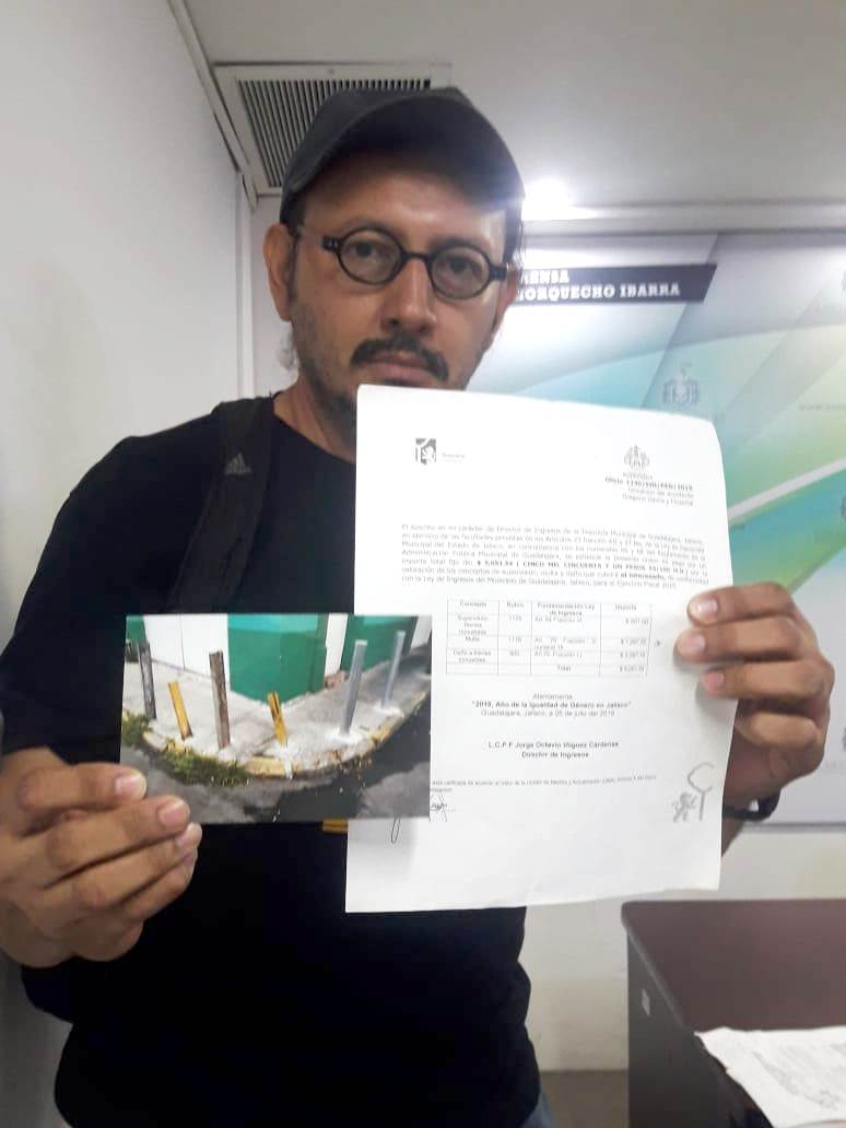 Ciudadano cae en la trampa ($$$) de la burocracia&nbsp;municipal