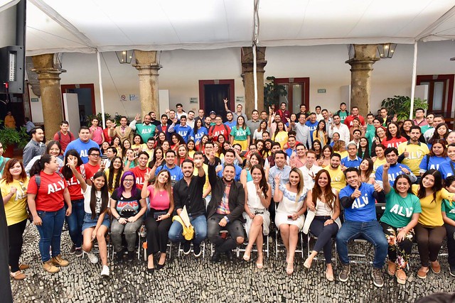 Jóvenes van al Congreso y&nbsp;ALV