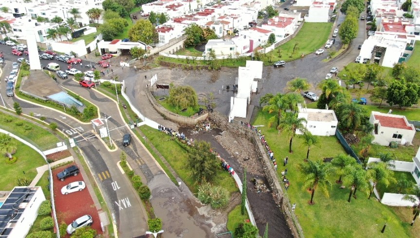 Fallecen dos mujeres arrastradas por la  corriente de una inundación en&nbsp;Jalisco