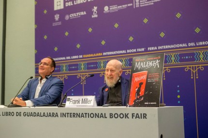 Rueda de prensa Frank Miller y Thomas Wheeler