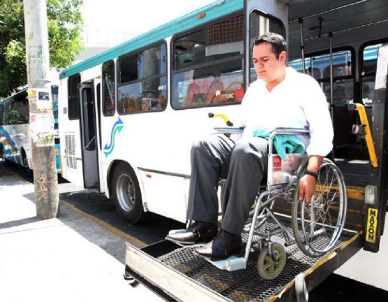 Proponen  transporte público cien por ciento&nbsp;incluyente