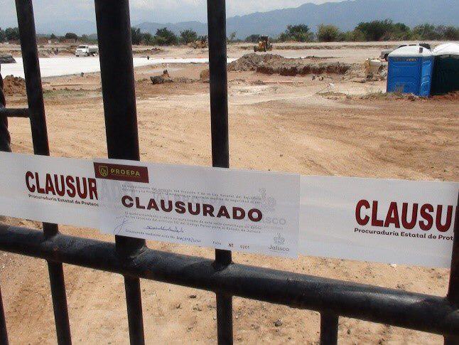 Clausura Proepa parque industrial en&nbsp;Tequila