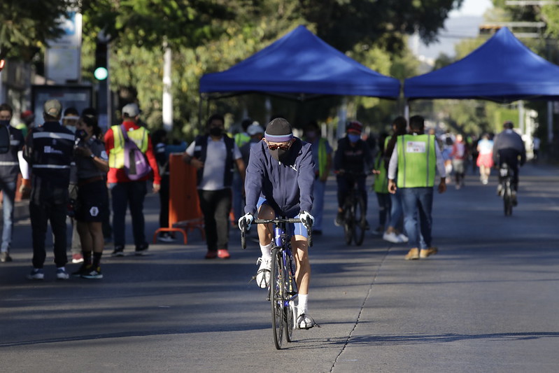 Tapatíos vuelven a la Vía Recreactiva, pero no respetan medidas&nbsp;sanitarias