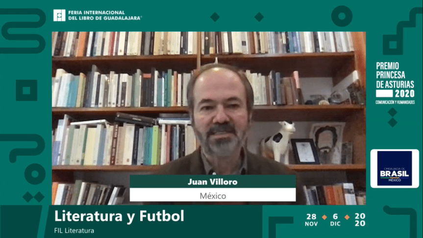 Juan Villoro y Sérgio Rodrigues charlan sobre literatura y&nbsp;futbol
