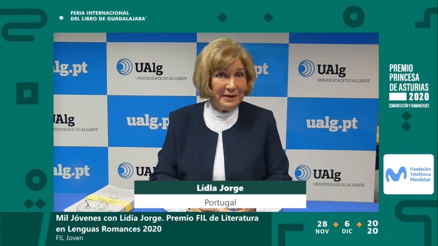Lídia Jorge apuesta por los jóvenes para cambiar el&nbsp;futuro