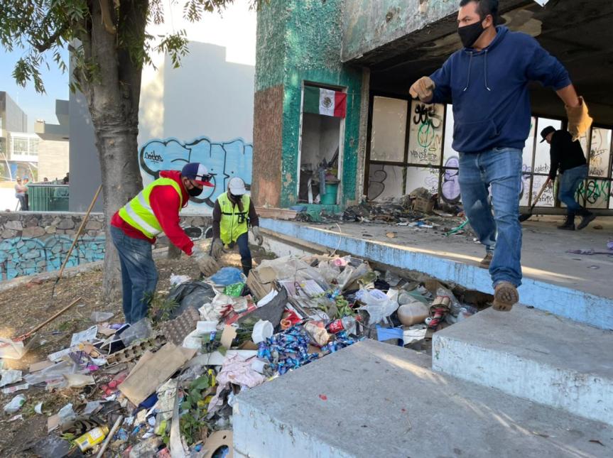 Sanea Guadalajara finca abandonada en la colonia Jardines del&nbsp;Country