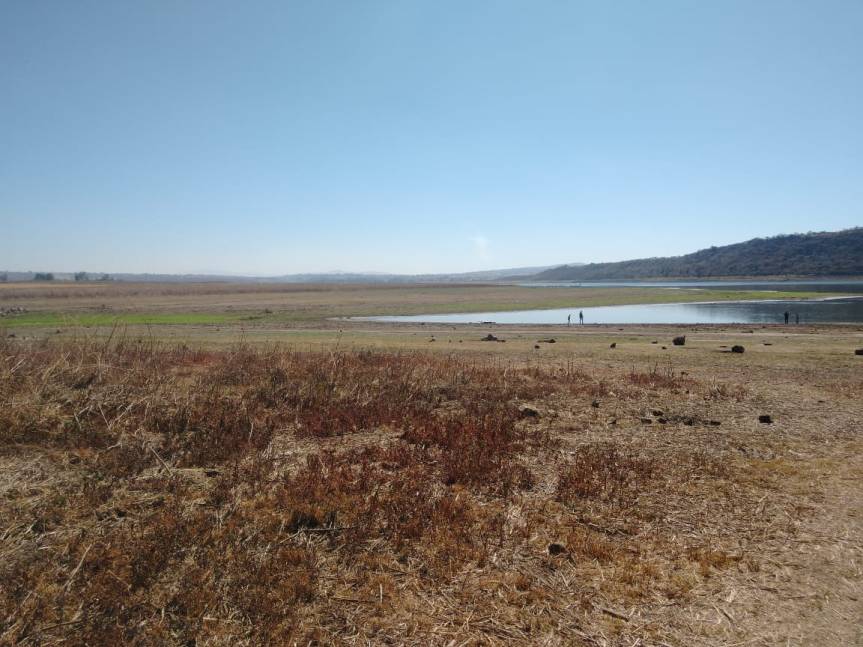 Presa Calderón al 16% pero ese no puede ser el pretexto por la falta de agua:&nbsp;Manifestantes