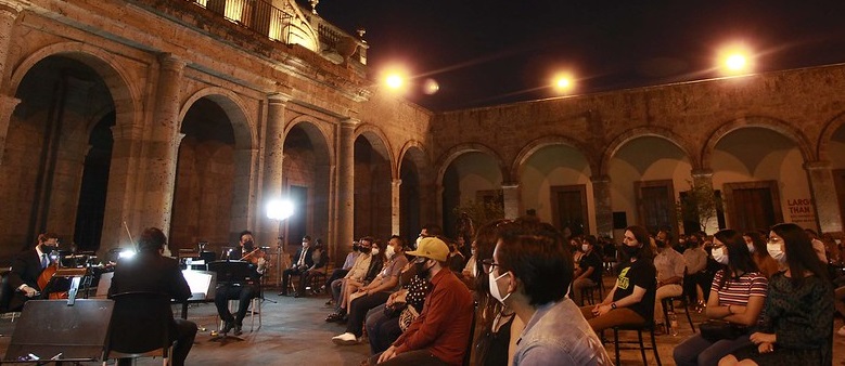 La Orquesta Filarmónica de Jalisco brinda su último concierto al aire&nbsp;libre