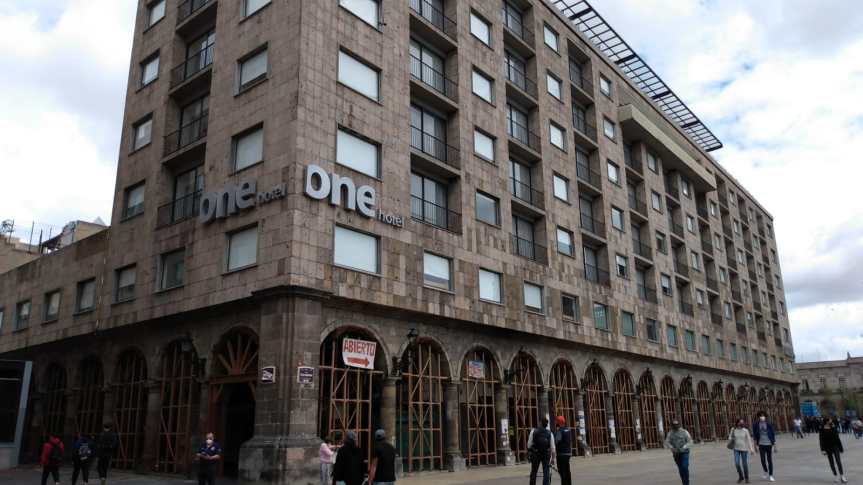 Supervisa el ayuntamiento de Guadalajara proyecto de reforzamiento y restauración del edificio&nbsp;Plaza