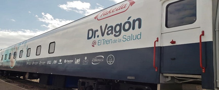 El Dr. Vagón, El Tren de la Salud, estará por primera vez en la Ciudad de México, por en cuatro&nbsp;días