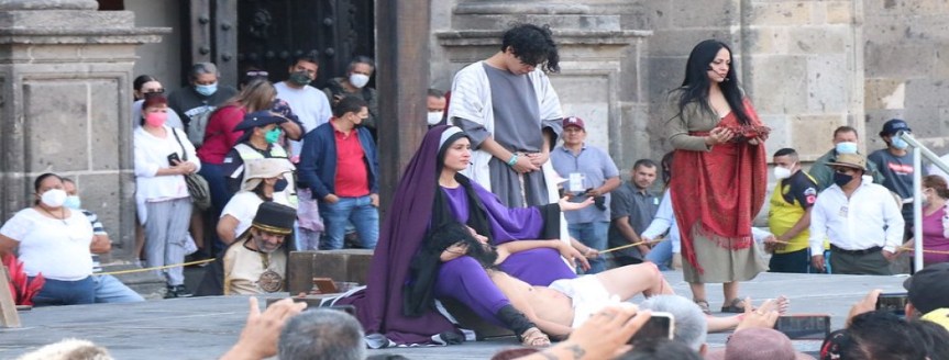 Realiza Guadalajara, en el Centro, actividades culturales en jueves y Viernes&nbsp;Santo