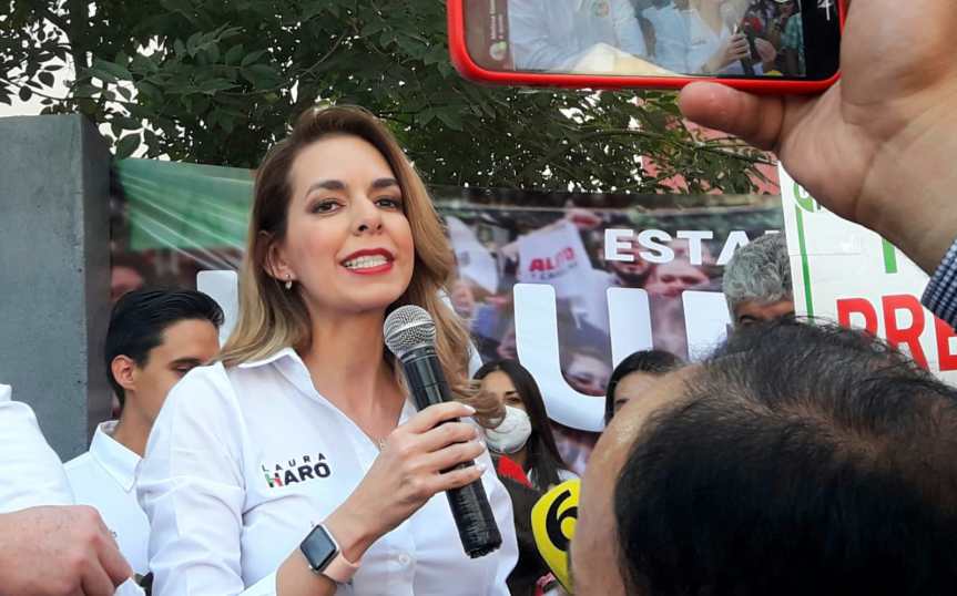 Laura Haro se registra como candidata de unidad para la dirigencia estatal del&nbsp;PRI
