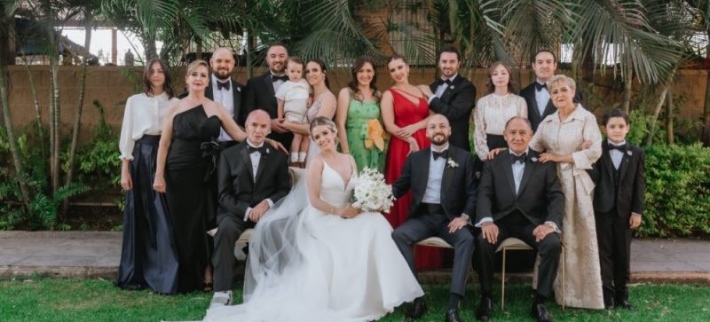 Saira Muñoz y Rafael Nuño se dieron el sí, en el Lago de&nbsp;Chapala