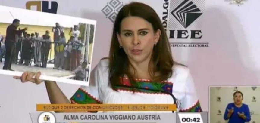 Elecciones 2022: Exhiben a candidato de Morena, Julio Menchaca por pedir vallas para evitar a hidalguenses durante actos de&nbsp;campaña