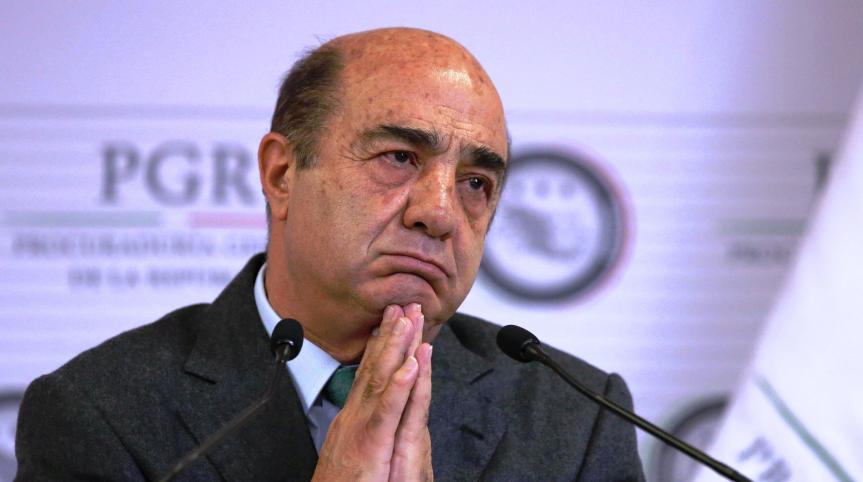 Detienen a Jesús Murillo Karam, ex procurador general durante la administración de Peña&nbsp;Nieto