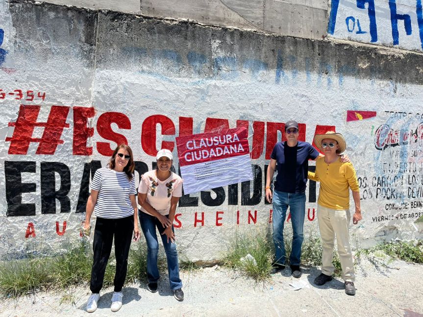 Organizaciones cívicas clausuran propaganda&nbsp;ilegal