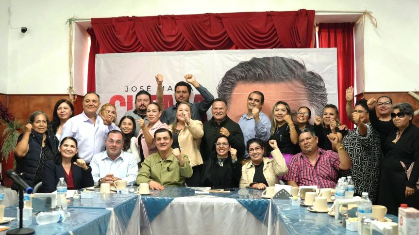 (Video) Declinan 22 aspirantes a favor de Chema&nbsp;Martínez