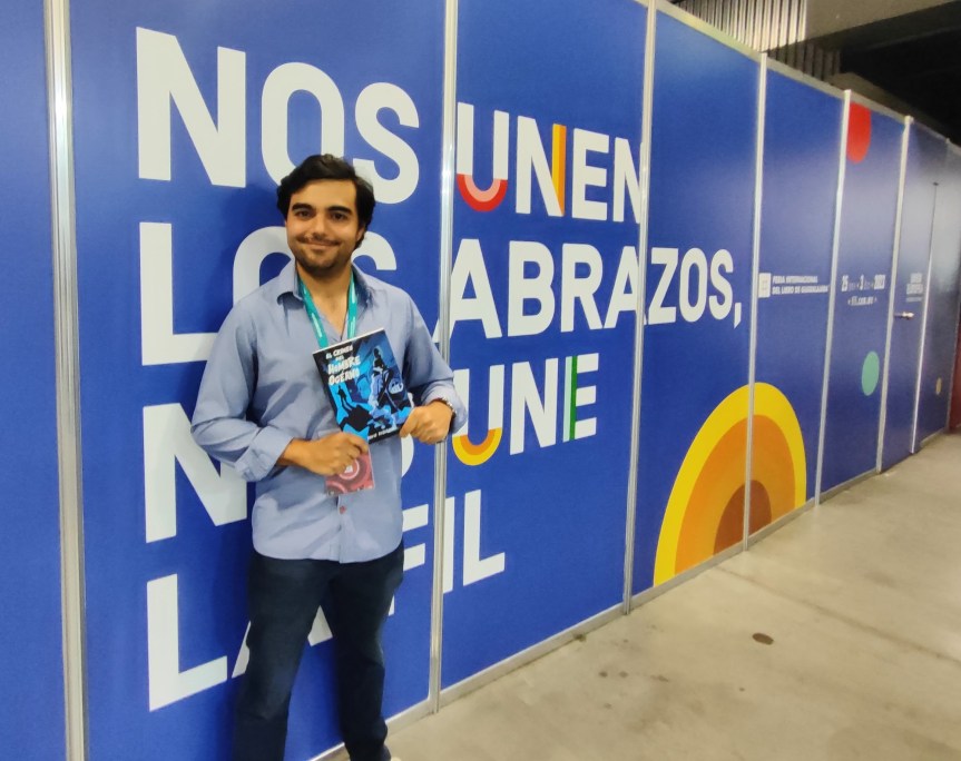 Un crimen llevó a David Requesens a la FIL Guadalajara con su primera&nbsp;novela