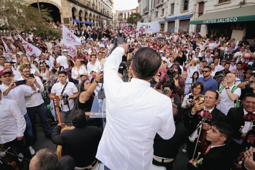 “Chema” Martínez arranca campaña por Guadalajara con buenos&nbsp;números