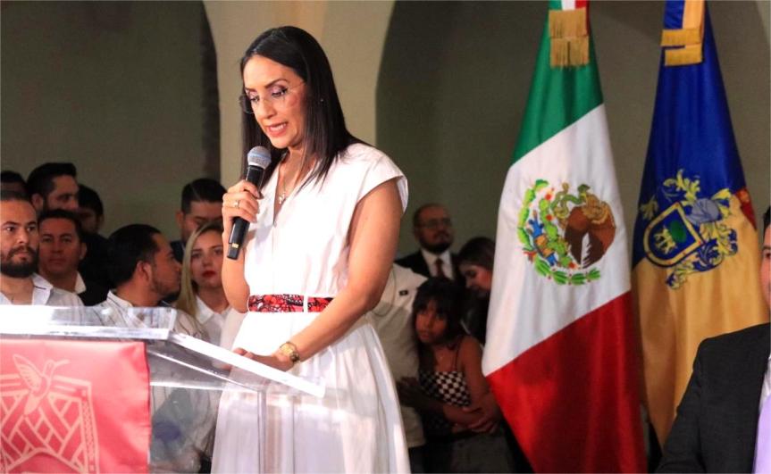 Laura Imelda rinde protesta como presidente municipal de San Pedro Tlaquepaque 