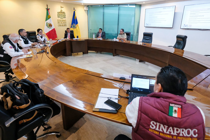 Acuerdan Gobierno de Jalisco y Gobierno Federal fortalecer coordinación en gestión de&nbsp;riesgos