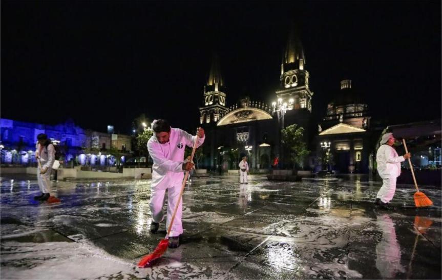 Muy bien Guadalajara de&nbsp;noche…