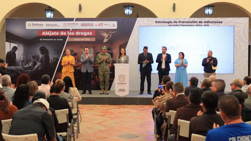 Tlaquepaque se suma a la estrategia nacional de prevención de&nbsp;adicciones
