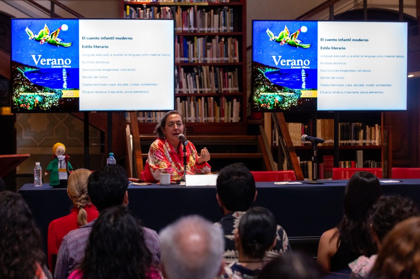 Los cuentos infantiles, una herramienta para la paz: Carmen&nbsp;Villoro