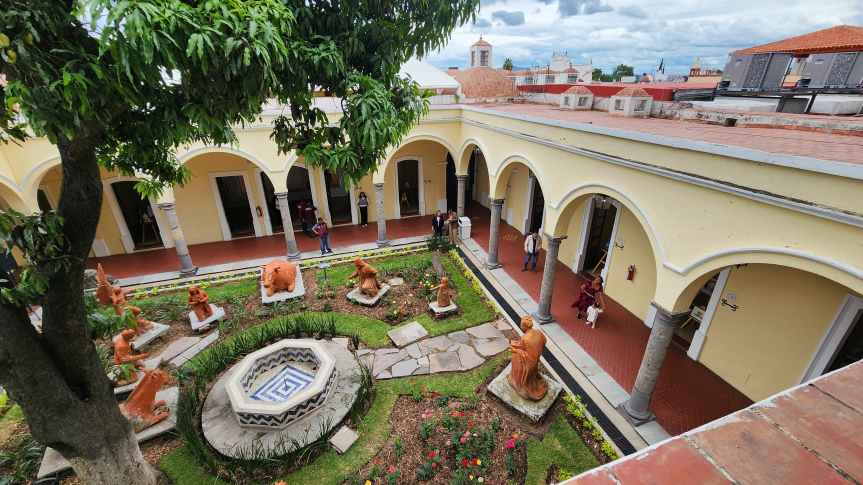 Concluyen trabajos de rehabilitación en el Patio de los&nbsp;Mangos