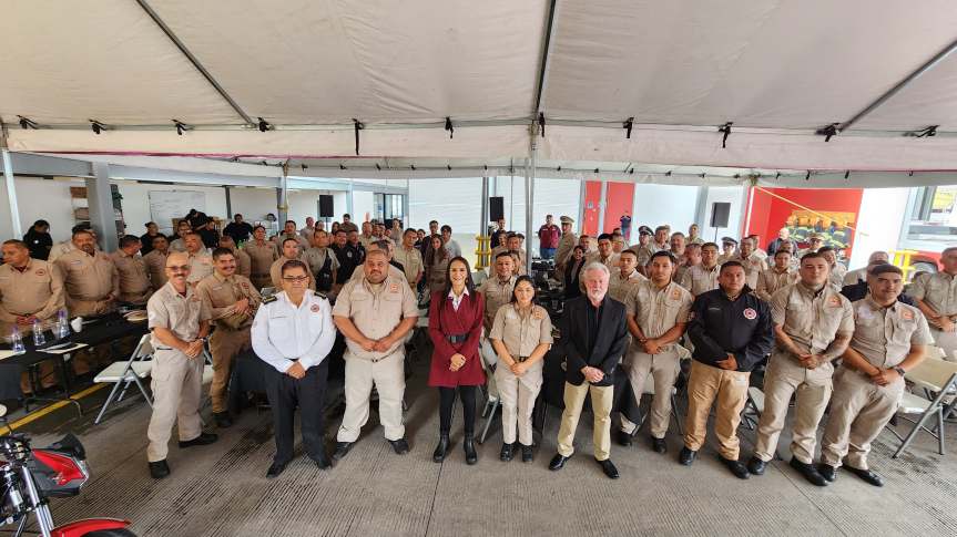 Reconocen labor heroica de las y los bomberos de&nbsp;Tlaquepaque