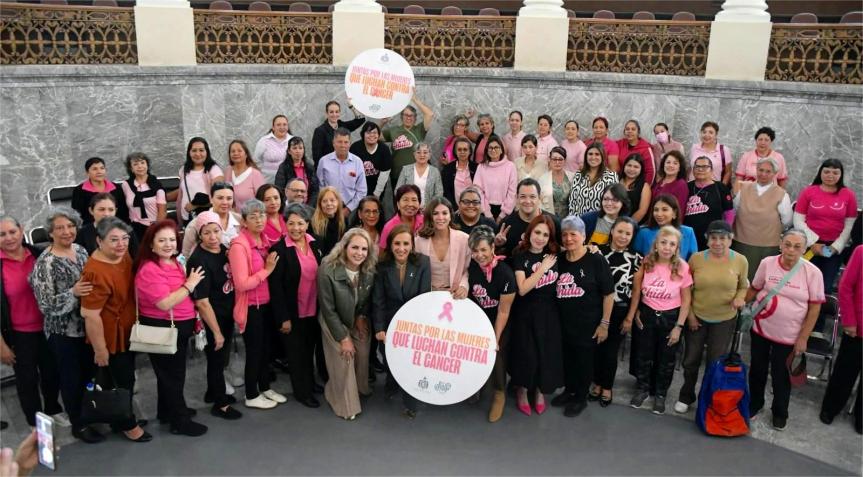Mónica Magaña presenta iniciativa que acompaña a la lucha contra el cáncer 