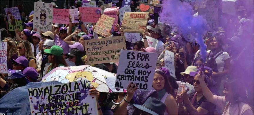 8M: Derecho a la protesta 