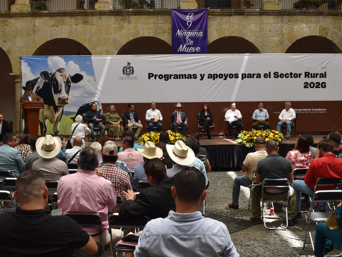 Diputado Sergio Martín presenta en conjunto Sader programas y apoyos rurales 2026  